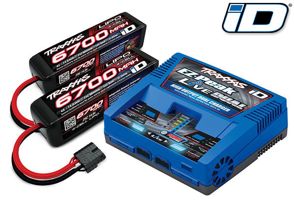 Dual 4s LiPo Completer w/ EZ-Peak Live Dual Charger