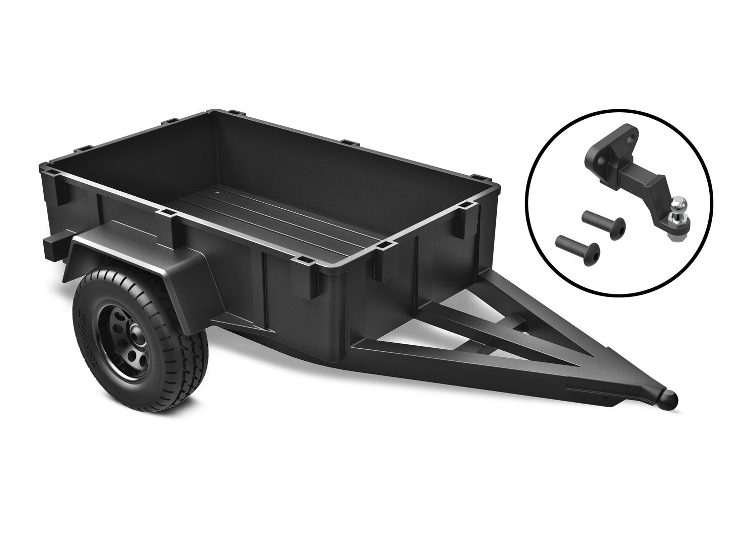 TRX-4M Utility Trailer with Hitch