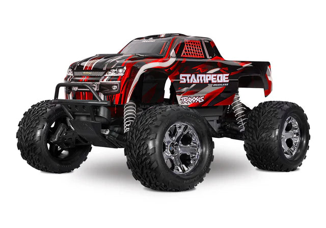 Stampede 2WD BL-2s 36354-4-RED