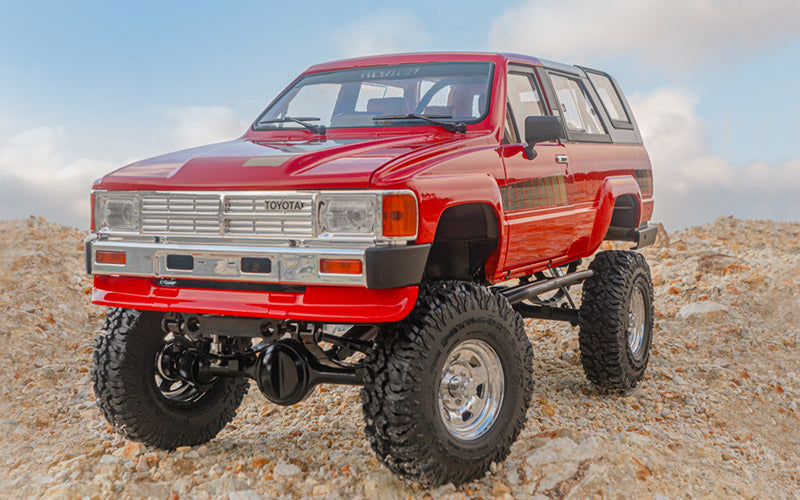 RC4WD Trail Finder 2 RTR w/1985 Toyota 4Runner Hard Body Set (Red)